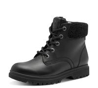 Tamaris WL Lace Boot 1-26299-45 - Botas de nieve para mujer, piel negra, talla 37 EU, piel negra, 37 EU