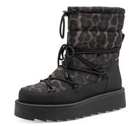 Tamaris WL Lace Boot 1-26846-45 - Botas de nieve para mujer, color negro/leopardo, talla 37 EU, Leopardo negro, 37 EU