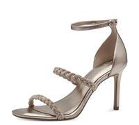 Tamaris Women's 1-28035-42 Heeled Sandal, dorado claro, 36 EU