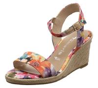 Tamaris Women's 1-28300-42 Sling Sandal, Orange Comb, 6 UK