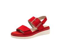 Tamaris Women's 8-88706-42 Wedge Sandal, rojo (Red Suede), 41 EU