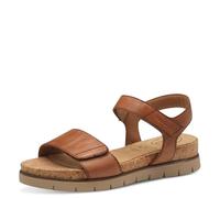Tamaris Women's 8-88710-42 Wedge Sandal, Cognac Nappa, 36 EU