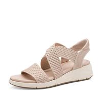 Tamaris Women's Comfort Damen Keilsandale Tc Vegan Wedge Sandal, Pink, 37 EU