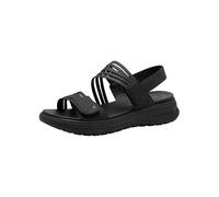 Tamaris Women's Comfort Damen Sandale Multiadj+Vegan, Black Uni, 6 UK