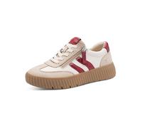 Tamaris Women's Comfort Damen Sneaker Low, Beige Red, 38 EU