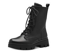 Tamaris Women's Comfort Lace Boot Flat 8-85215-43 Fashion, Black, 6 UK Wide