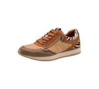 Tamaris Zapatillas Bajas para Mujer 1-23603-42, Cognac Comb, 41 EU
