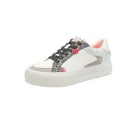 Tamaris Zapatillas Bajas para Mujer 1-23789-46, Color Blanco/Plateado, Talla 38 EU