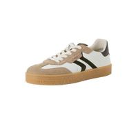 Tamaris Zapatillas Bajas Planas para Hombre, Color Blanco (Offwhite Comb), 41