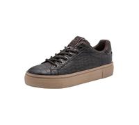 Tamaris Zapatillas Bajas Planas para Mujer, Color marrón (Mocca Croco), 40