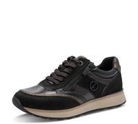 Tamaris Zapatillas Bajas Planas para Mujer, Color Negro (Black Comb), 38