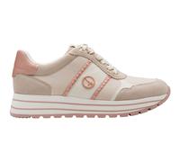 TAMARIS Zapatillas con cordones. Color Rosa Pálido