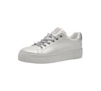 Tamaris Zapatillas con Cordones para Mujer en Color Blanco, Blanco, 41 EU