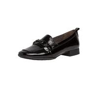 Tamaris Zapatillas de Piel para Mujer 8-84205-41 Comfort Fit, Patente Negra., 36 EU Ancho