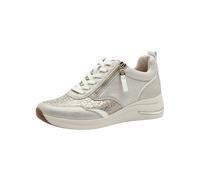 Tamaris Zapatillas deportivas bajas beige / oro / blanco 39 beige / oro / blanco