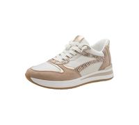 Tamaris Zapatillas deportivas bajas beige oscuro / beige moteado / bronce / blanco 39 beige oscuro / beige moteado / bronce / blanco