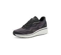 Tamaris Damen Sneaker Low 1-23789-45, Zapatillas Mujer, Negro, 38 EU