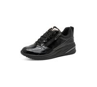 Tamaris Damen Sneaker Low 1-23754-45, Zapatillas Mujer, Patente Negra, 39 EU