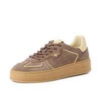 Tamaris - Zapatillas deportivas para mujer, cómodas zapatillas de ocio con plantilla extraíble y forro cómodo, Marrón Mokka, 37 EU