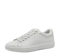 Tamaris Zapatillas Deportivas Veganas para Mujer, Blanco Liso, 40 EU