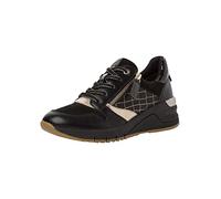 Tamaris Zapatillas Marca Modelo Sneaker 1-1-23702-29 Talla 35,Color BLK Matt/Gold