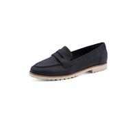 Tamaris Damen Slipper 1-24239-42, Mocasín Penny Mujer, Azul Navy, 39 EU