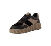 Tamaris Zapatillas para Mujer, Cómodas, Negro Combinado, 41 EU