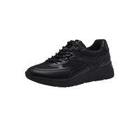 Tamaris Zapatillas para Mujer, Cómodas, Negro Liso, 36 EU