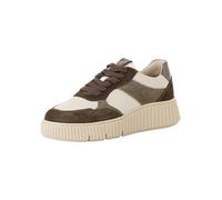 Tamaris Zapatillas para Mujer, Cómodas, Oliva Combinado, 38 EU