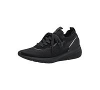 Tamaris Zapatillas Veganas para Mujer, Negro Liso, 38 EU
