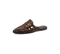 Tamaris Zapatos abiertos 'Sabot' marrón / marrón castaño / negro 38 marrón / marrón castaño / negro