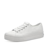 Tamaris Zapatos con Cordones 1-23744-42 para Mujer, White, 38 EU