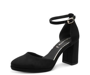 Tamaris Zapatos de Mujer Abiertos con Correa y tacón en Bloque 1-22463-45, Negro, 40 EU