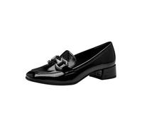 Tamaris Zapatos de Plataforma para Mujer, Tacón Cuadrado, Cómodos, Negro, 39 EU