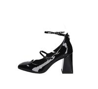 Tamaris Zapatos de Salón para Mujer, Tacón Cuadrado, Diseño Vegano, Negro, 38 EU