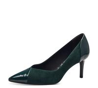 Tamaris Zapatos de Salón para Mujer, Tacón de Aguja, Cómodos, Verde, 39 EU