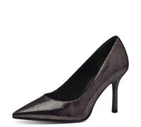 Tamaris Zapatos de Salón para Mujer, Textil, Tacón de Aguja, Cómodos, Peltre, 41 EU