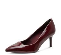 Tamaris Zapatos de tacón de Aguja para Mujer, Color Rojo (Merlot Patent), 40