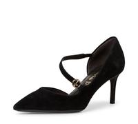 Tamaris Zapatos de tacón de Aguja para Mujer con Correa, Negro, 37 EU