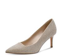 Tamaris Zapatos de tacón de Aguja para Mujer, Metalizados (LT Gold Glam), 41