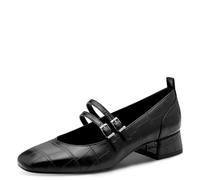Tamaris Zapatos de tacón de Bloque para Mujer, Color Negro (Black Croco), 38