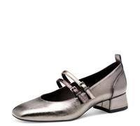 Tamaris Zapatos de tacón para Mujer con Correa 1-22318-43, Pewter Comb, 36 EU