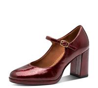 Tamaris Zapatos de tacón para Mujer con Correa 1-22462-45, Merlot, 39 EU