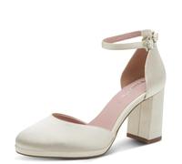 Tamaris Zapatos de tacón para Mujer con Correa 1-22463-45, Perla, Talla 40 EU