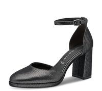 Tamaris Zapatos de tacón para Mujer con Correa 1-22463-45, Pewter Glam, 41 EU