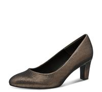 Tamaris Zapatos de tacón para Mujer Veganos, Copper Glam, 38 EU