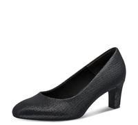Tamaris Zapatos de tacón para Mujer Veganos, Pewter Glam, 39 EU