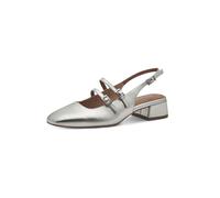 Tamaris Zapatos destalonado plata, Talla 36