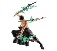 Tamashi Nations One Piece - S.H.Figuarts Roronoa Zoro - Rey del infierno - Aproximadamente 5.9 pulgadas (150 mm), figura de acción prepintada de PVC y ABS