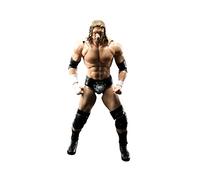 TAMASHII NATIONS Bandai S.H. Figuarts Triple WWE Figura de acción, 8 Pulgadas